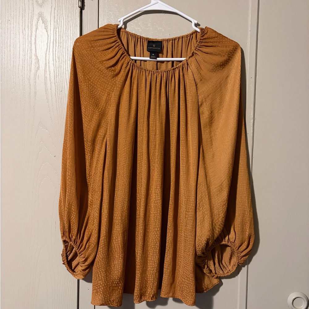 Worthington Women's Rust Blouse